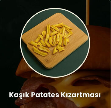 kaşık patates basic burger